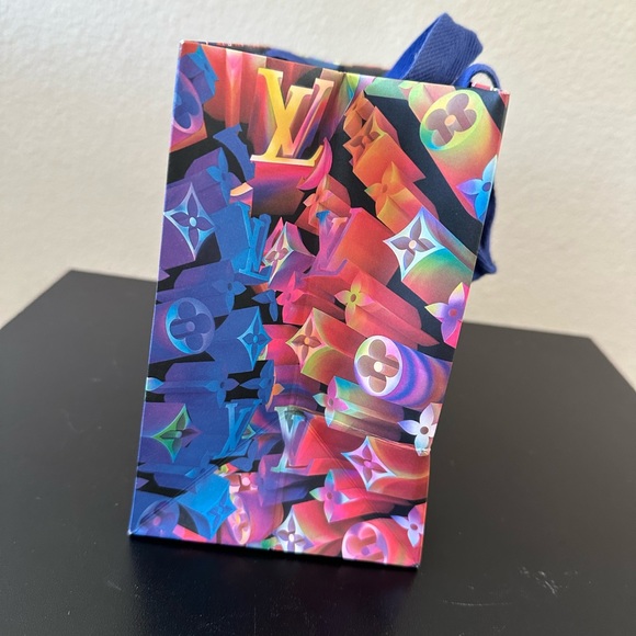 LV Louis Vuitton Small Multi Colored Shopping Bags - Picture 10 of 10
